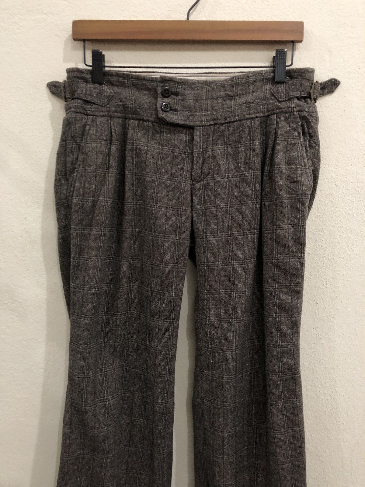 United Arrows United Arrows Plaid Tartan Wool Pant Size 30" / US 8 / IT 44 - 3 Thumbnail