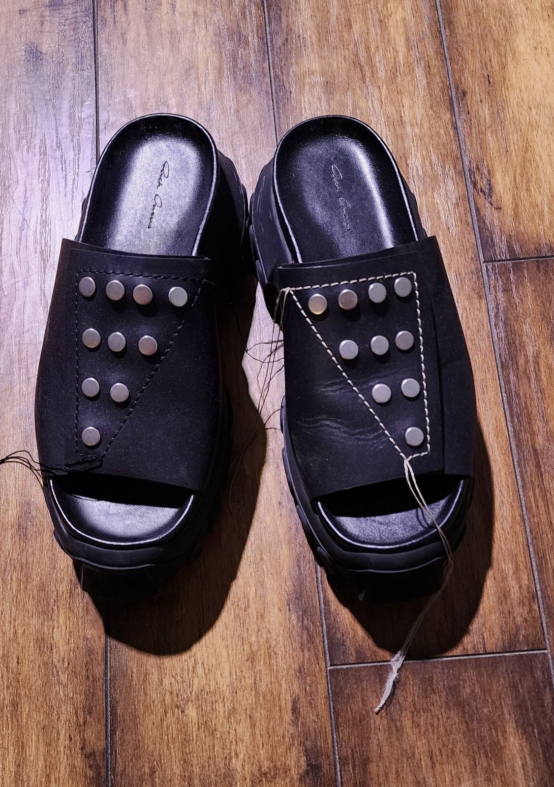 【関税＆送料込み】Rick Owens Sandals Rick Owens Tractor Sandals | Grailed