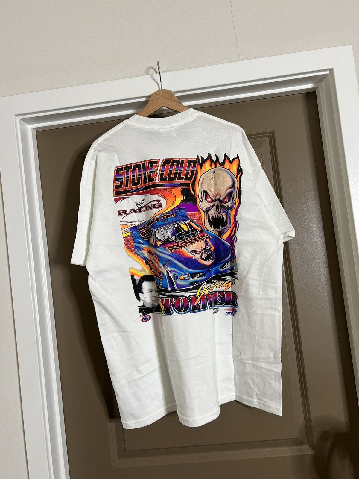 Vintage Stone Cold Steve Austin Racing Tee