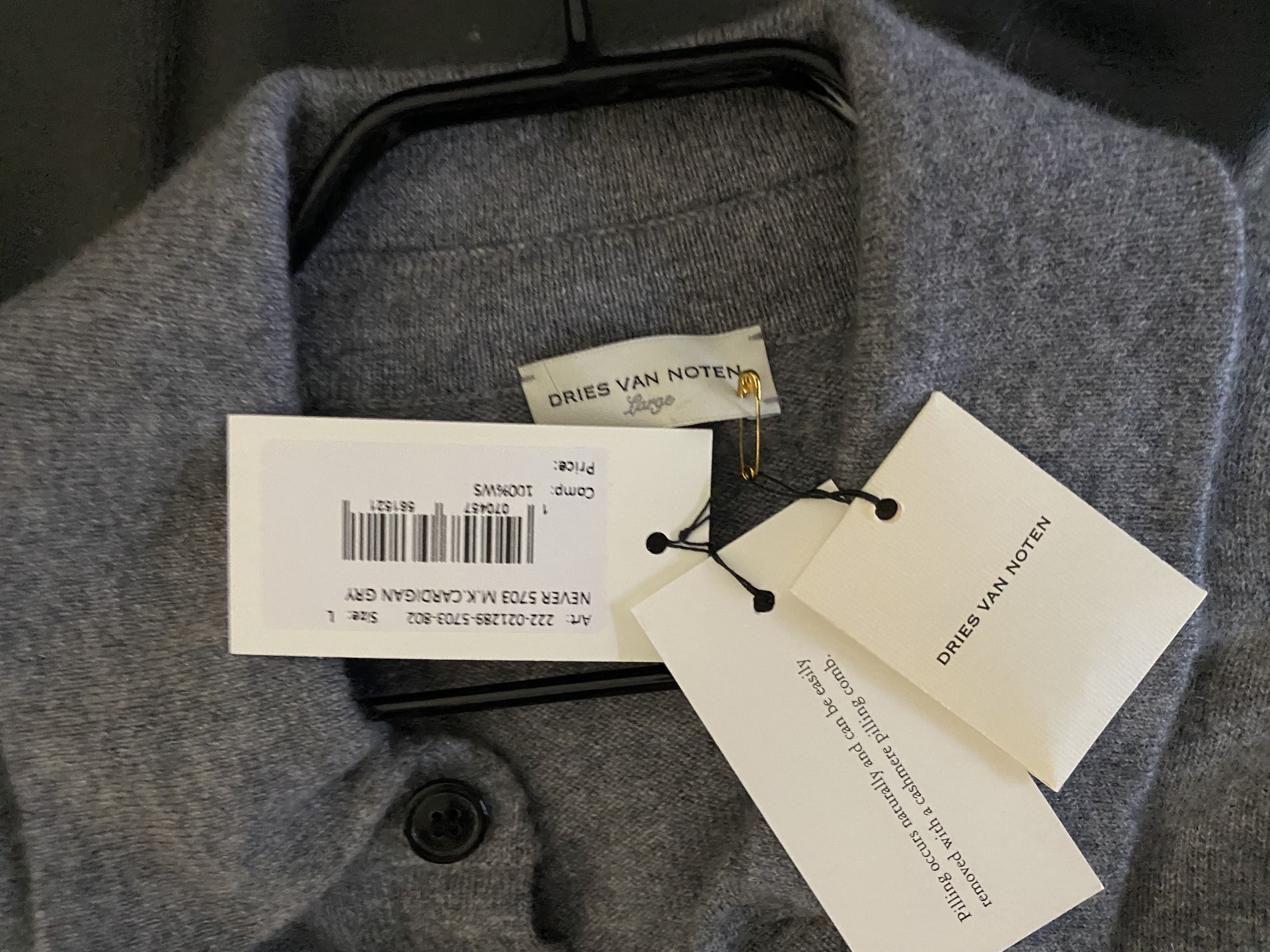 Dries Van Noten Cashmere Shirt or Overshirt Size US L / EU 52-54 / 3 - 6 Thumbnail