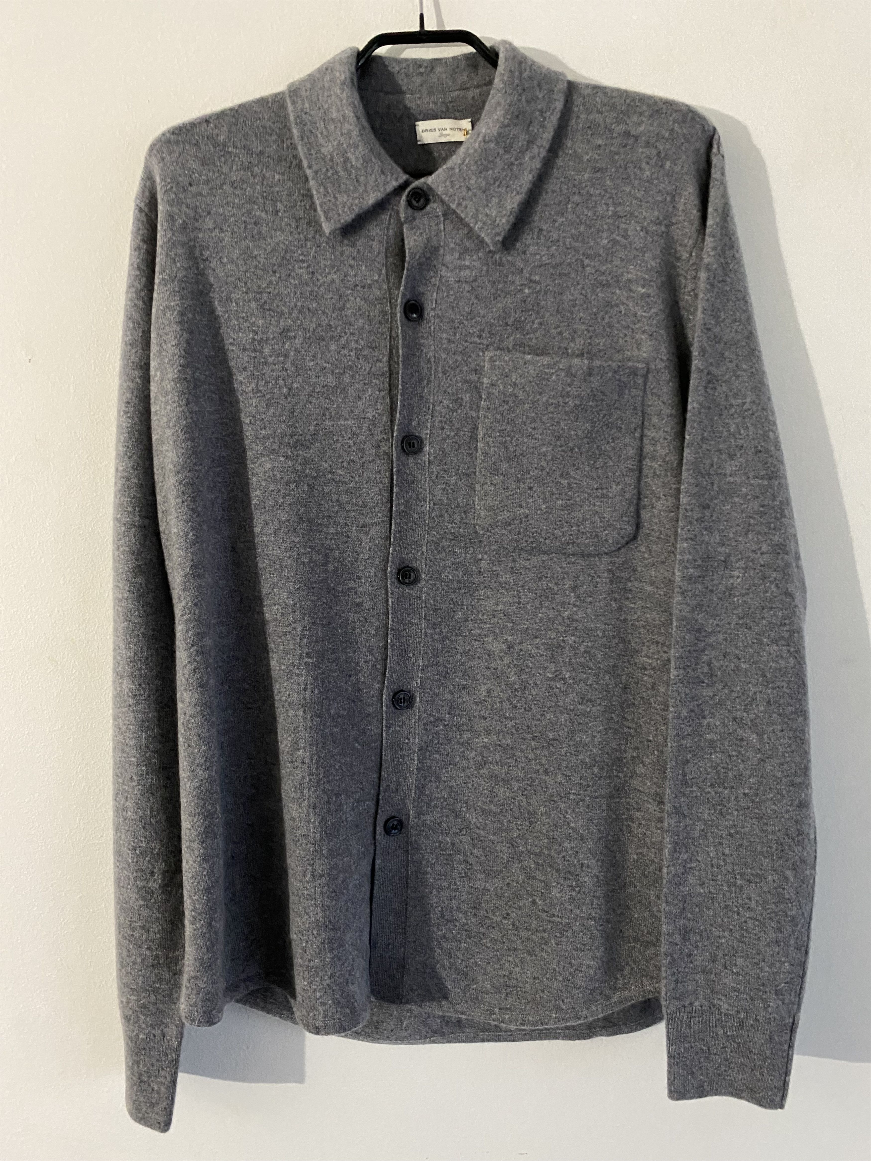 Dries Van Noten Cashmere Shirt or Overshirt Size US L / EU 52-54 / 3 - 2 Thumbnail