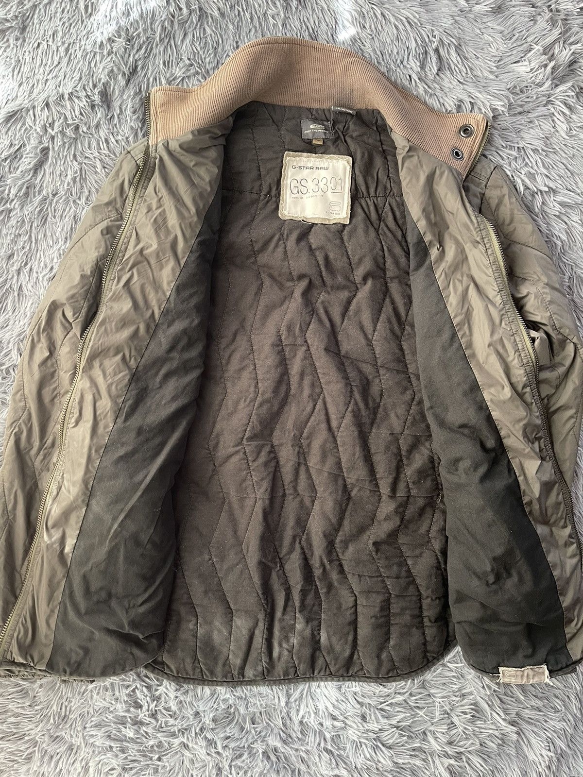 G-Star × Vintage G Star Raw vintage Y2K quilted liner jacket Size US XL / EU 56 / 4 - 3 Thumbnail