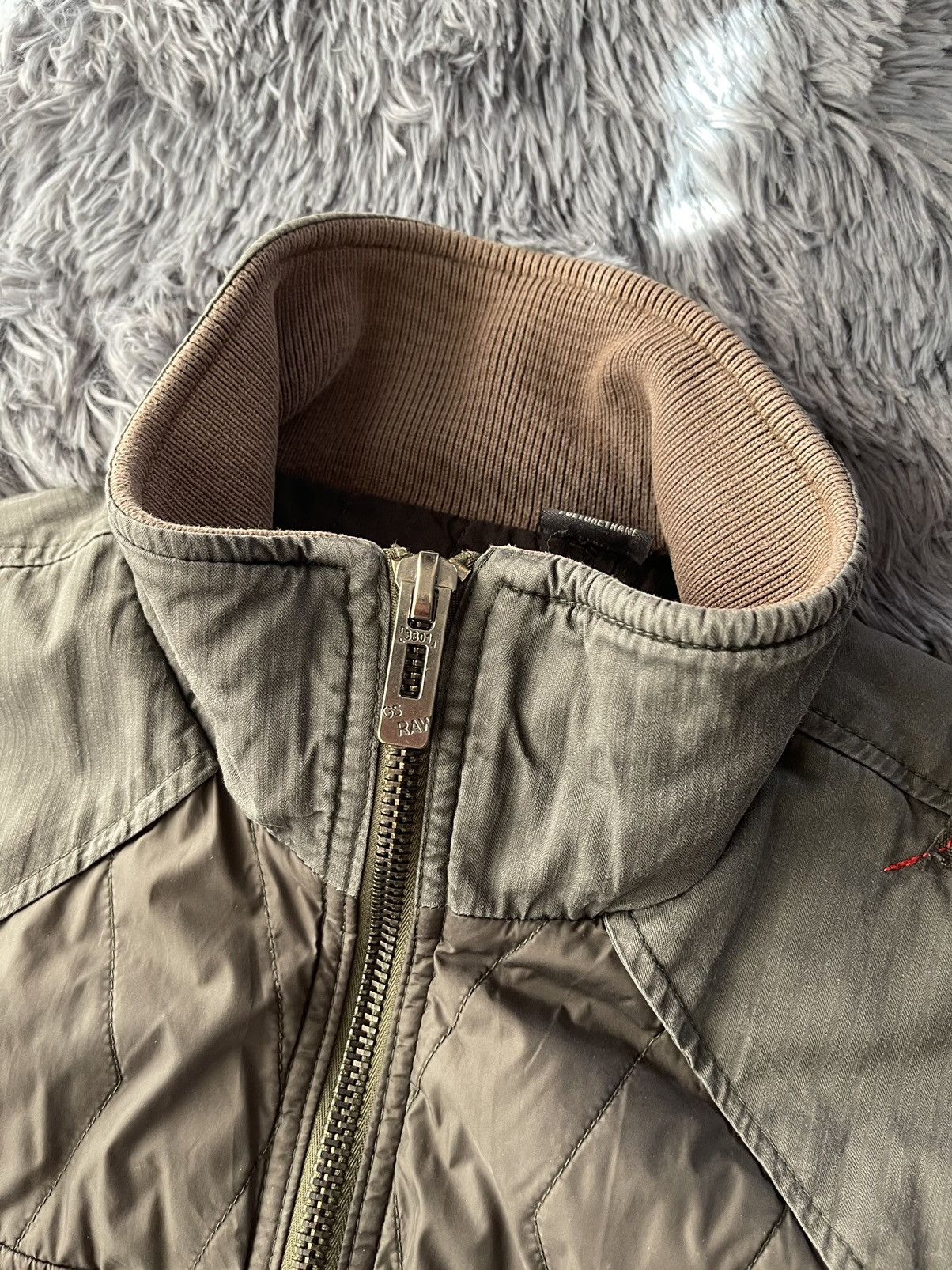 G-Star × Vintage G Star Raw vintage Y2K quilted liner jacket Size US XL / EU 56 / 4 - 8 Thumbnail