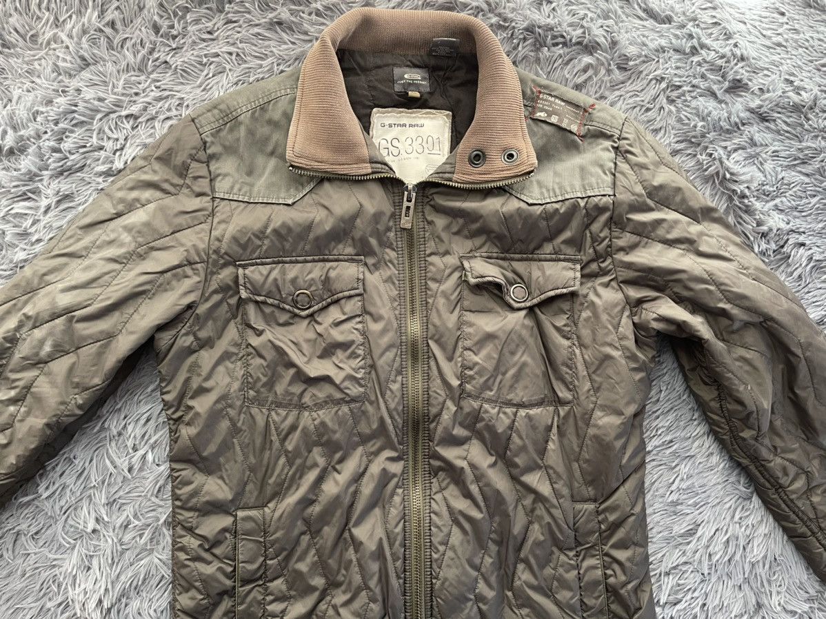 G-Star × Vintage G Star Raw vintage Y2K quilted liner jacket Size US XL / EU 56 / 4 - 2 Thumbnail