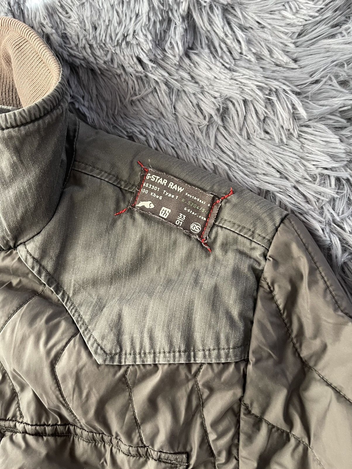 G-Star × Vintage G Star Raw vintage Y2K quilted liner jacket Size US XL / EU 56 / 4 - 7 Thumbnail