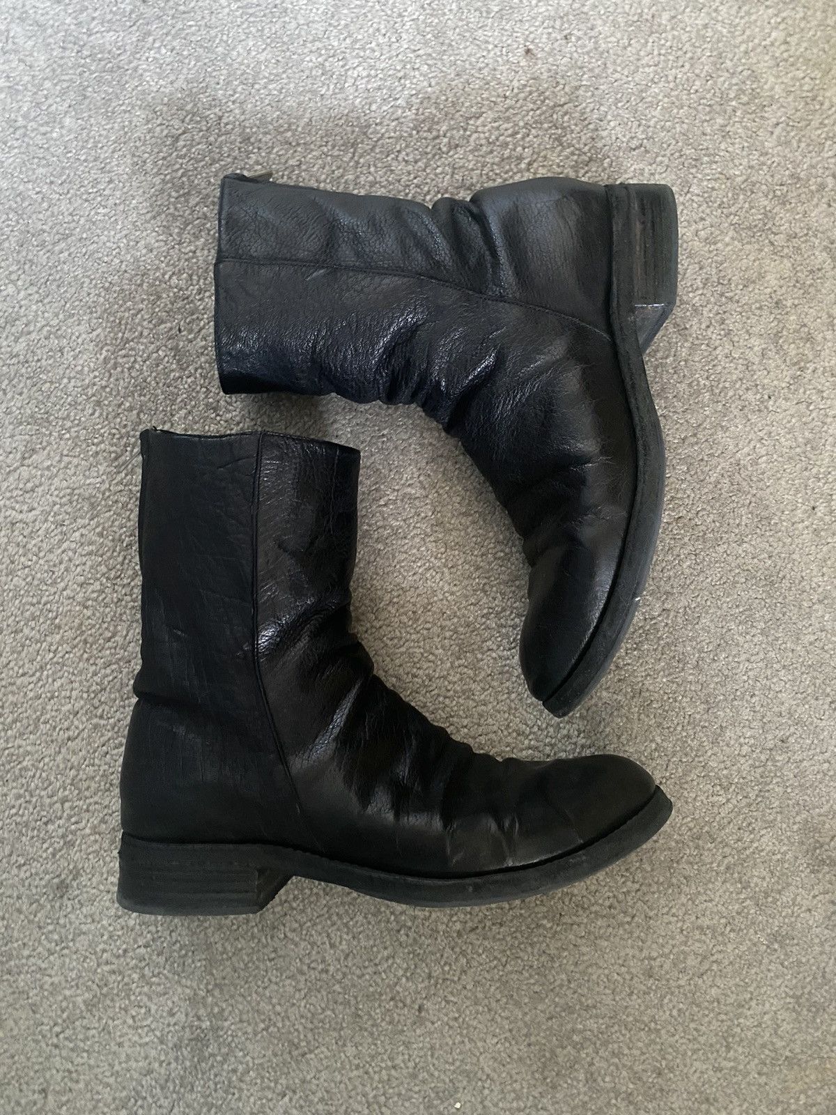 A1923 A1923 / A Diciannoveventitre / Augusta Dual Double Zip Boots ...