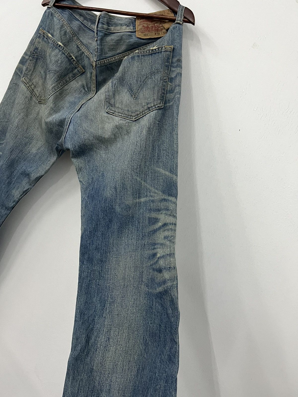 Levi's Levis 501 Rare Design Denim Jeans Size US 34 / EU 50 - 8 Thumbnail