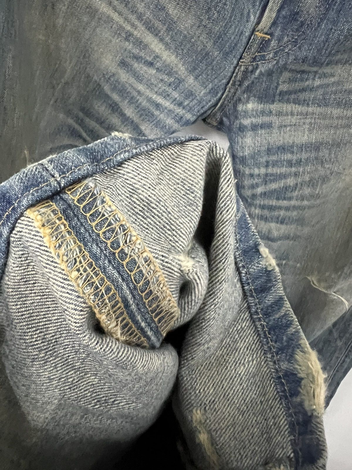 Levi's Levis 501 Rare Design Denim Jeans Size US 34 / EU 50 - 5 Thumbnail