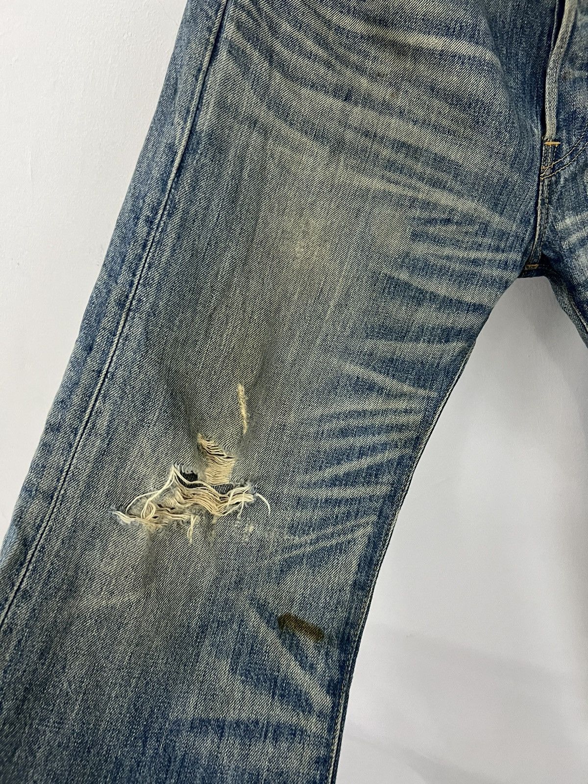 Levi's Levis 501 Rare Design Denim Jeans Size US 34 / EU 50 - 4 Thumbnail