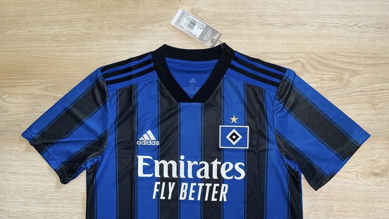 Adidas NWT HAMBURG ADIDAS 2021/2022 FOOTBALL AWAY JERSEY Size US M / EU 48-50 / 2 - 2 Thumbnail