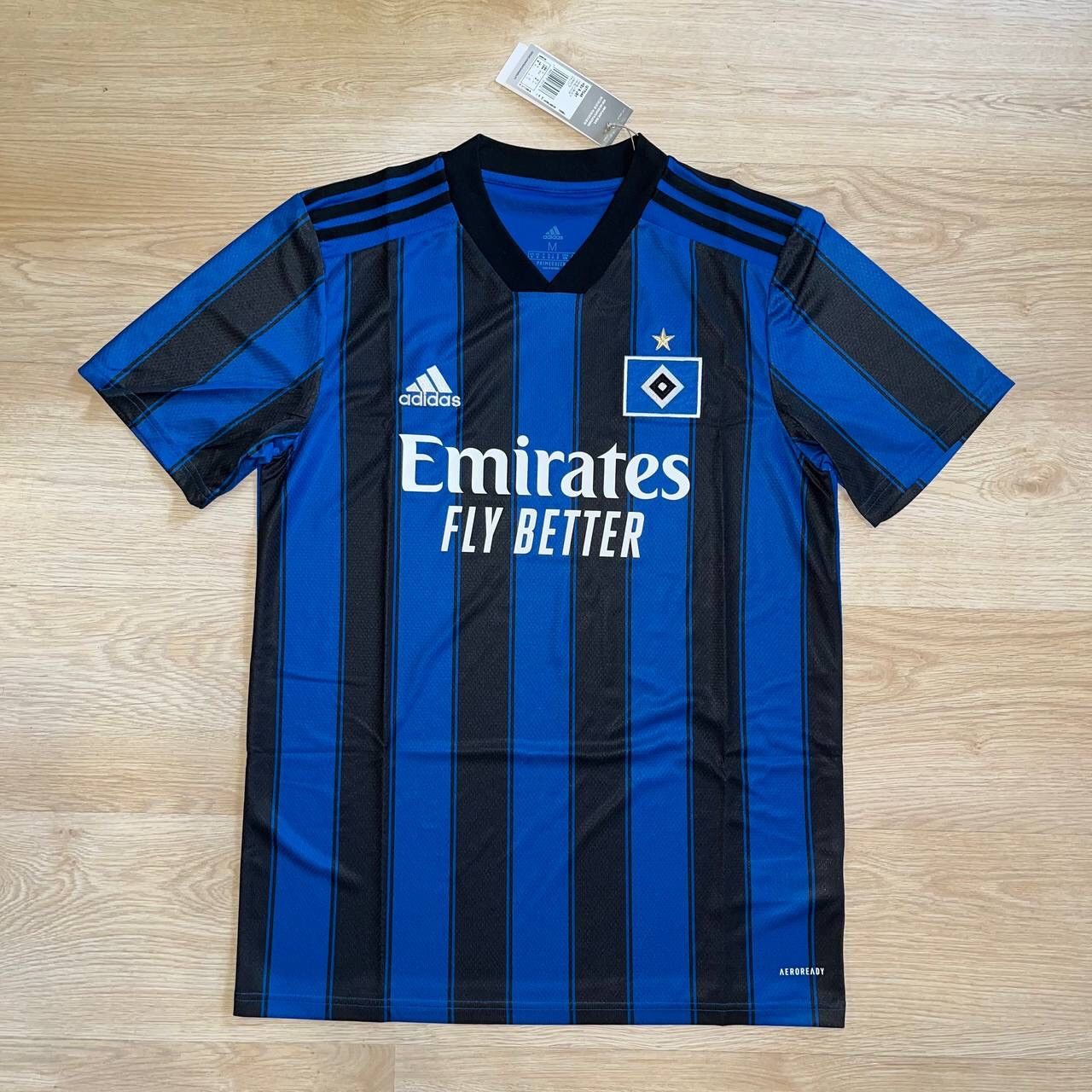 Adidas NWT HAMBURG ADIDAS 2021/2022 FOOTBALL AWAY JERSEY Size US M / EU 48-50 / 2 - 1 Thumbnail
