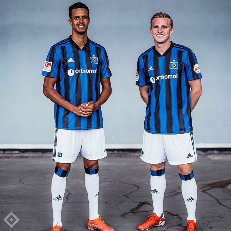 Adidas NWT HAMBURG ADIDAS 2021/2022 FOOTBALL AWAY JERSEY Size US M / EU 48-50 / 2 - 12 Thumbnail