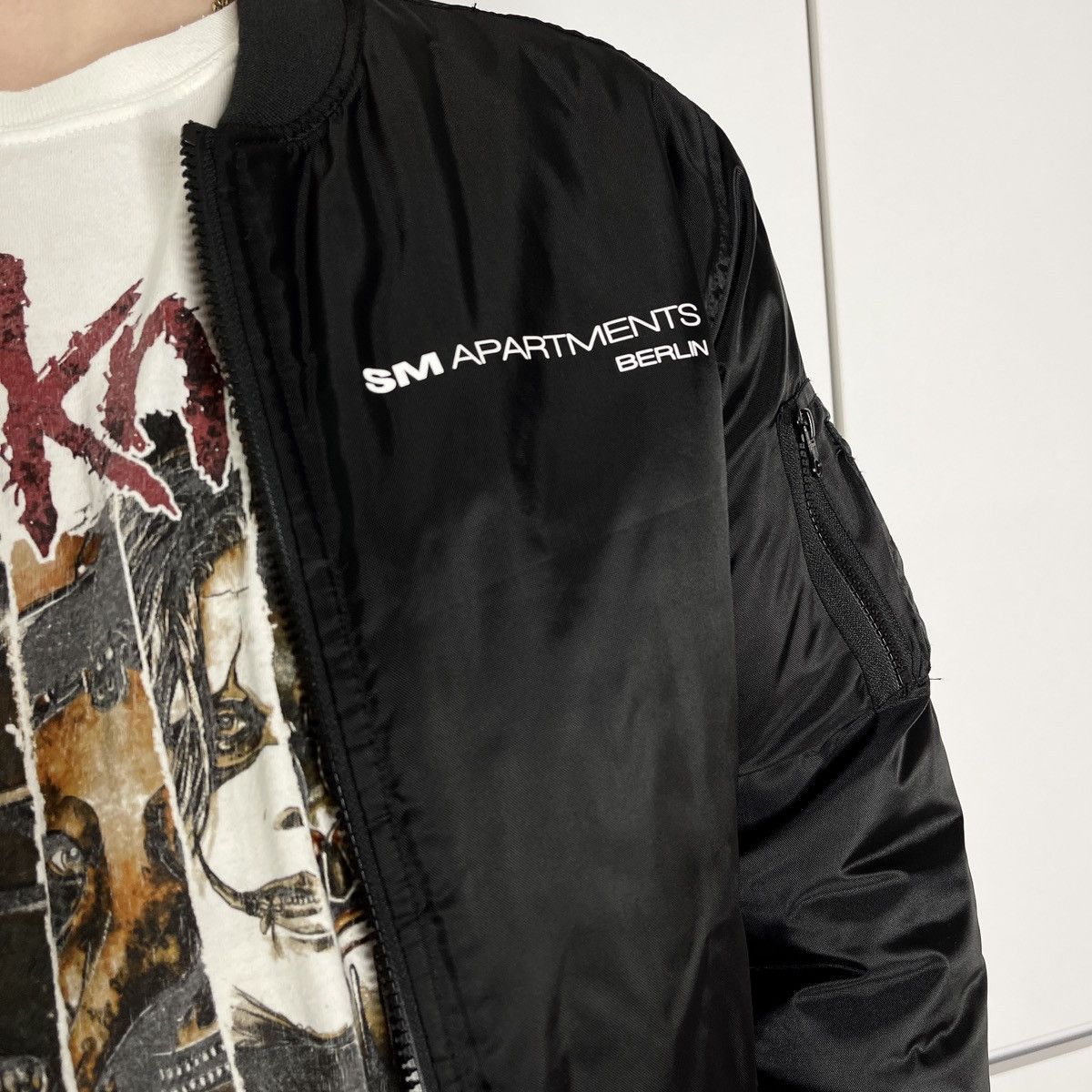 Japanese Brand Avant Gard StreetWear Japan Bomber Jacket Size US L / EU 52-54 / 3 - 3 Thumbnail