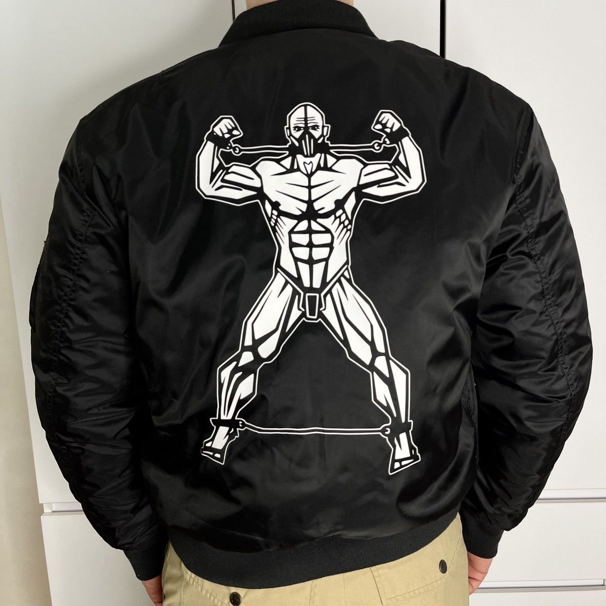 Japanese Brand Avant Gard StreetWear Japan Bomber Jacket Size US L / EU 52-54 / 3 - 2 Thumbnail