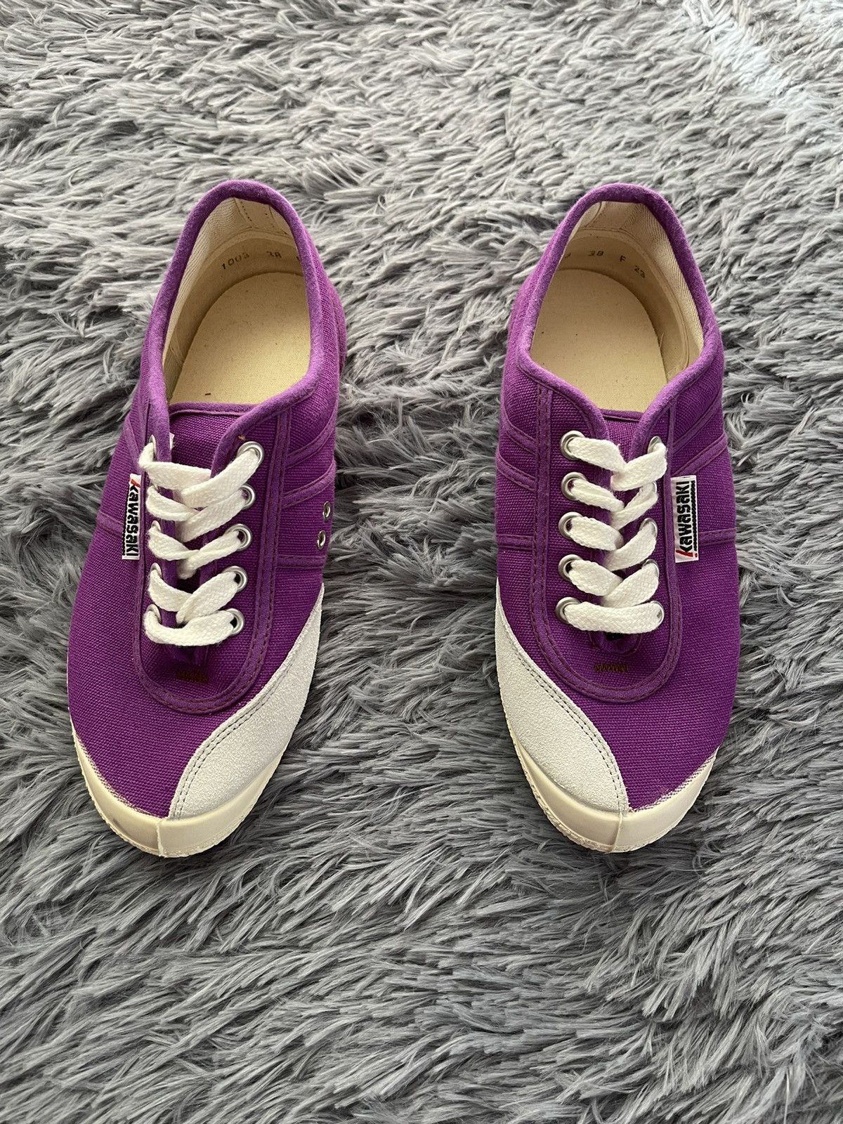 Japanese Brand × Vintage Kawasaki racing vintage 90s deadstock sneakers 24cm Size US 7 / IT 37 - 1 Thumbnail