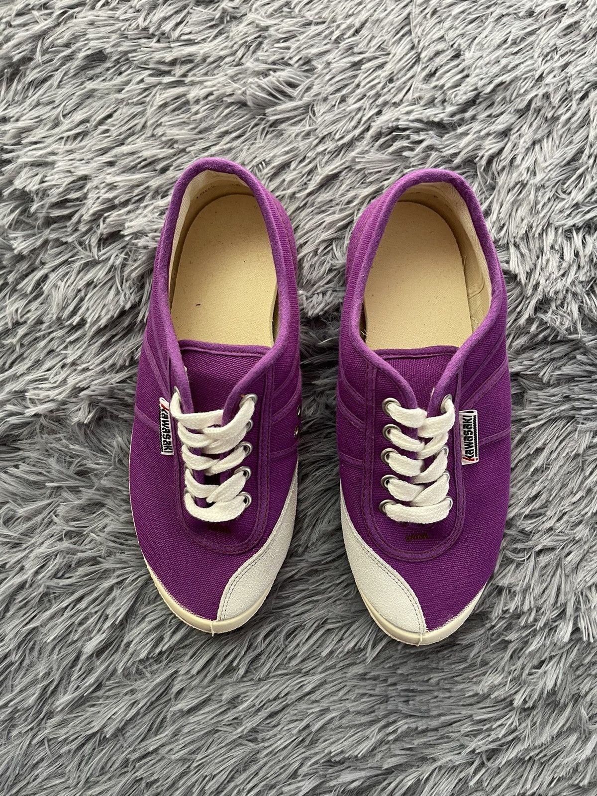 Japanese Brand × Vintage Kawasaki racing vintage 90s deadstock sneakers 24cm Size US 7 / IT 37 - 3 Thumbnail