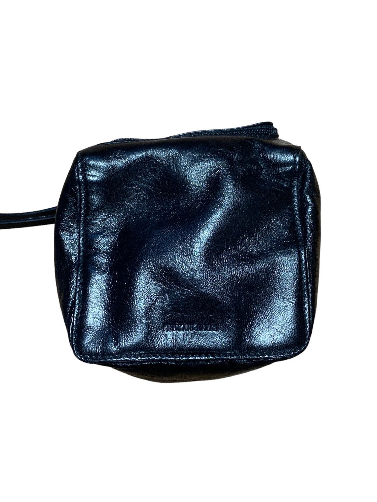 Helmut Lang Square Leather Bag