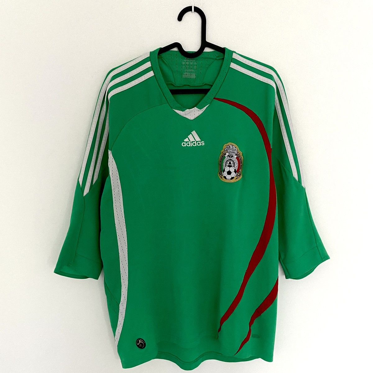 2007 2008 Mexico National Adidas Vintage Home Soccer Jersey