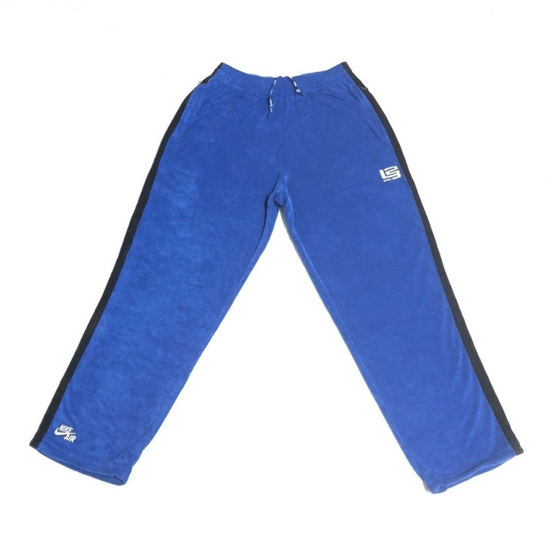 Nike × Vintage Vintage Nike James Lebron Side Tape Track Pant Size US 35 - 1 Thumbnail