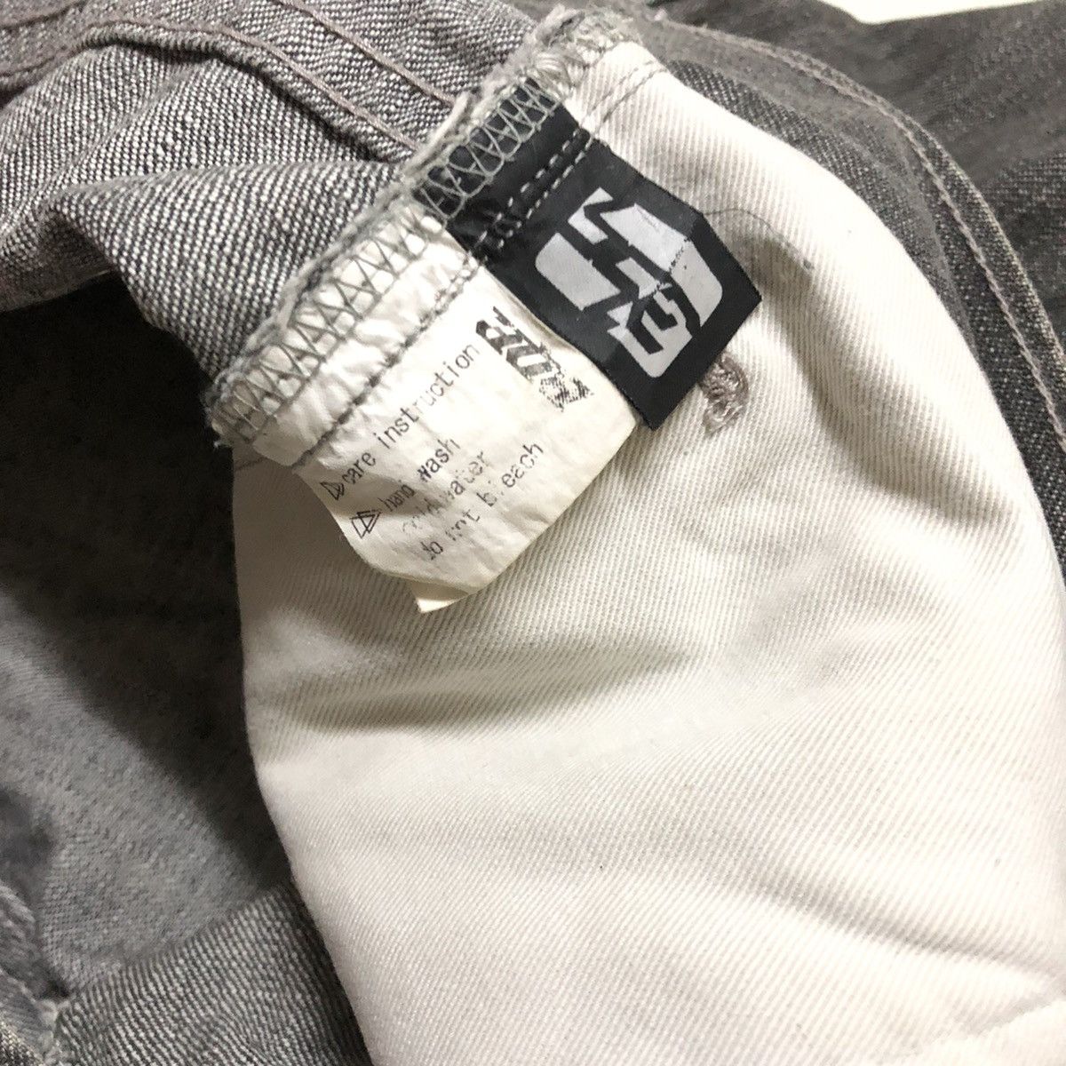 Vintage Vintage BQE Usa Graffiti Art Denim Size US 33 - 3 Thumbnail