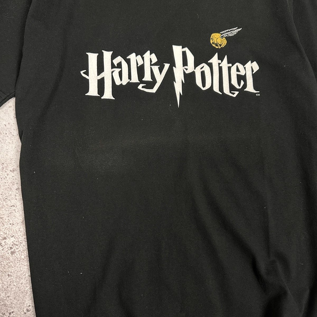 Vintage Vintage 00s Harry Potter Golden Snitch Quidditch tee Movie Size US S / EU 44-46 / 1 - 4 Thumbnail