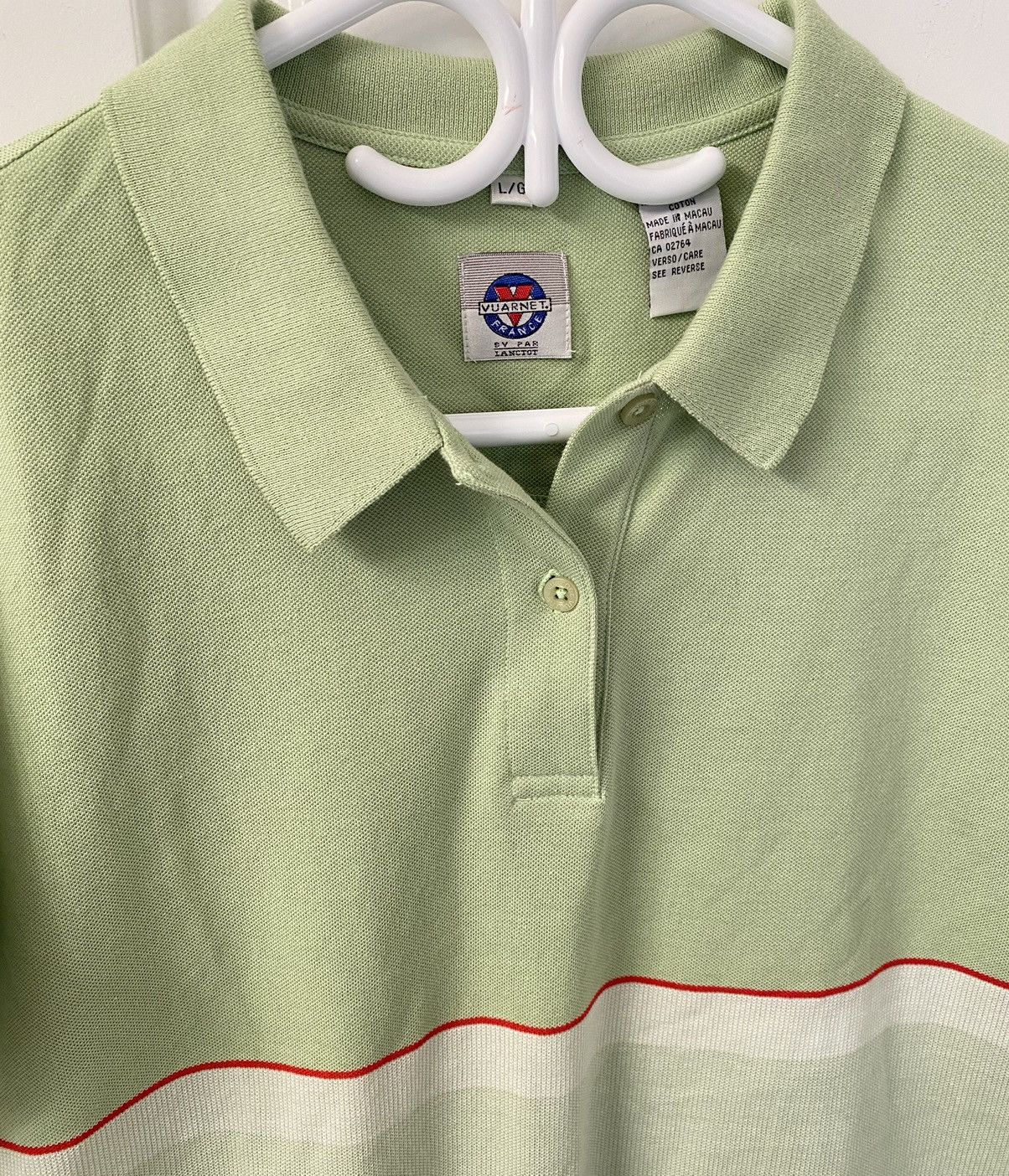 Vuarnet Vintage Vuarnet Men’s Green Polo Shirt - Size L (Great Cond) Size US L / EU 52-54 / 3 - 4 Thumbnail