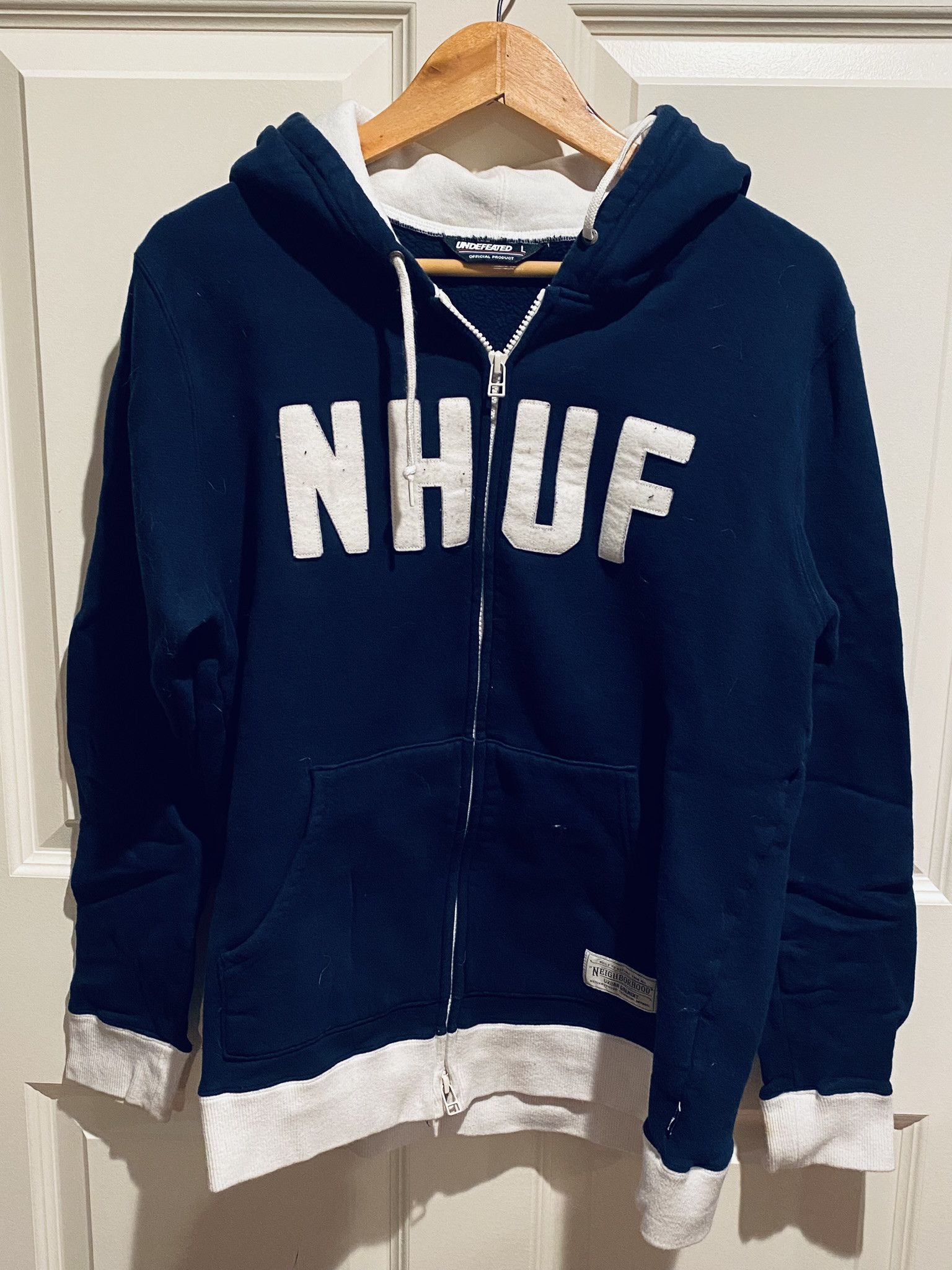 Undftd x Neighborhood Zip Up Hoodie