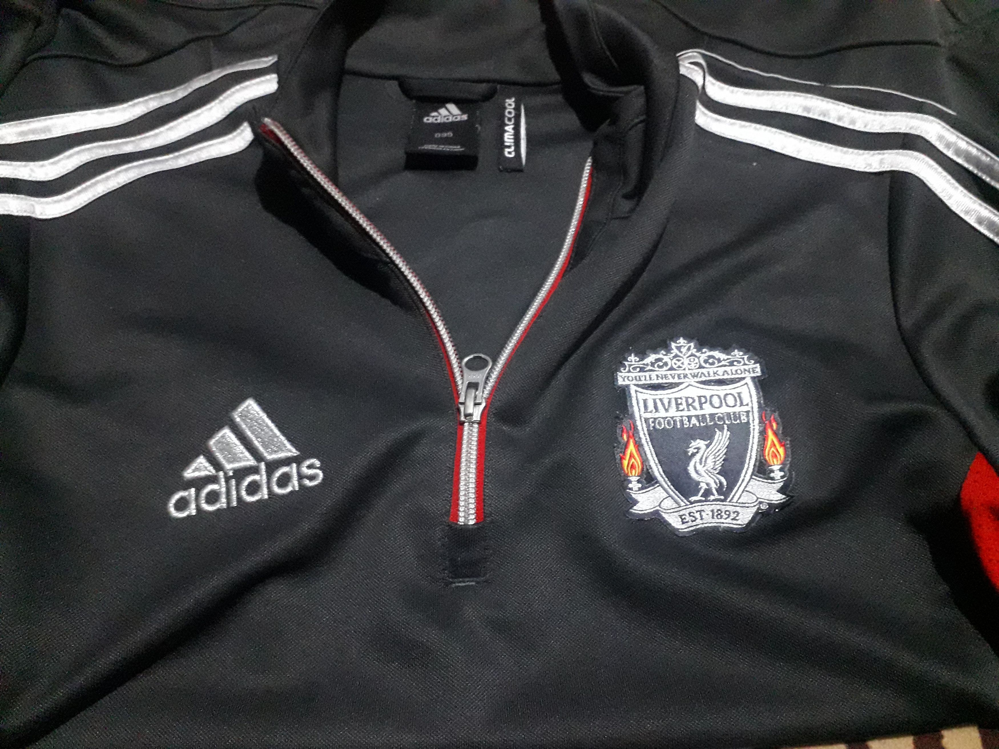 Adidas Liverpool 2011 Sweatshirt Football Soccer Black Size US S / EU 44-46 / 1 - 6 Thumbnail