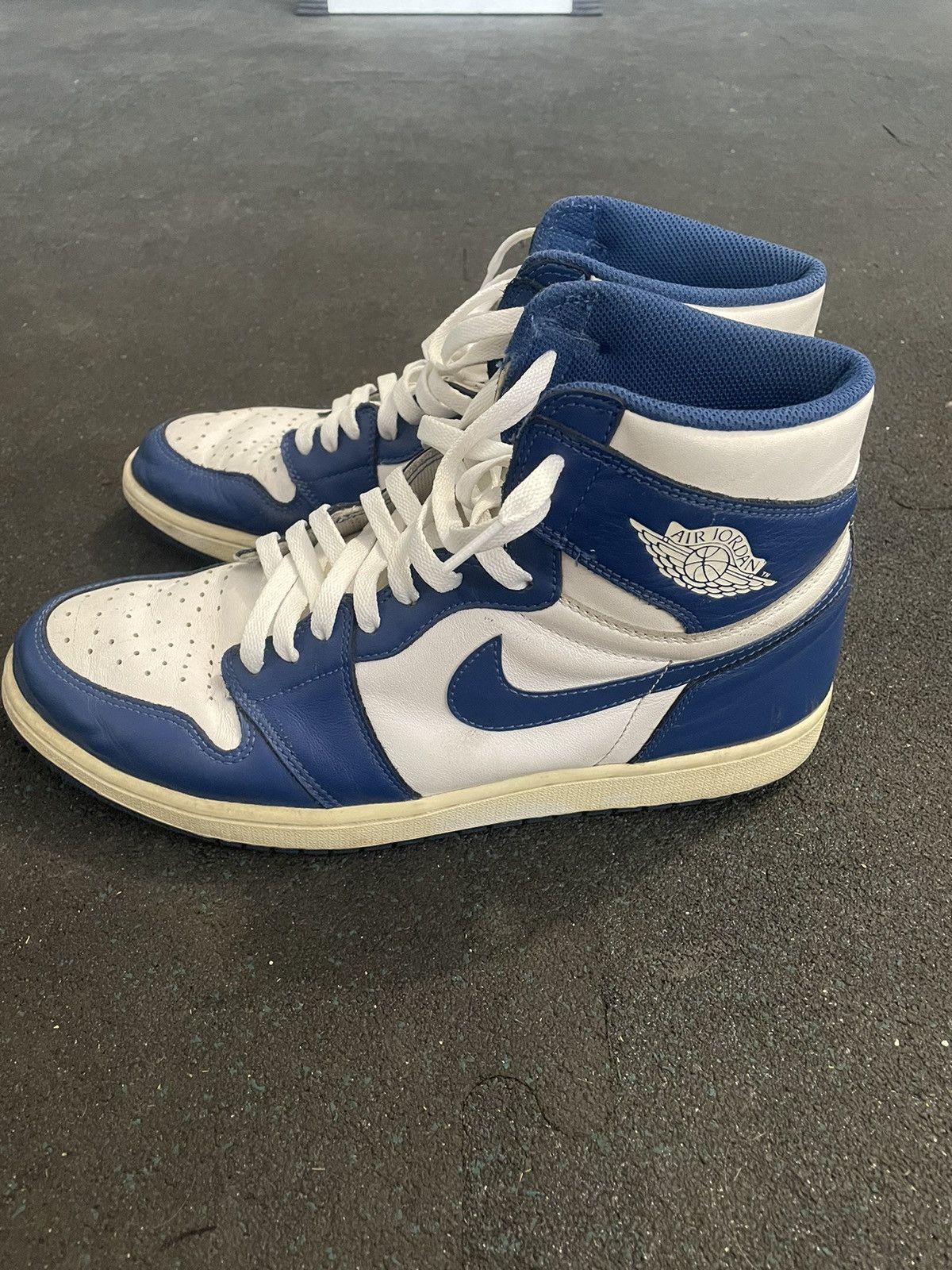 storm blue air jordan 1