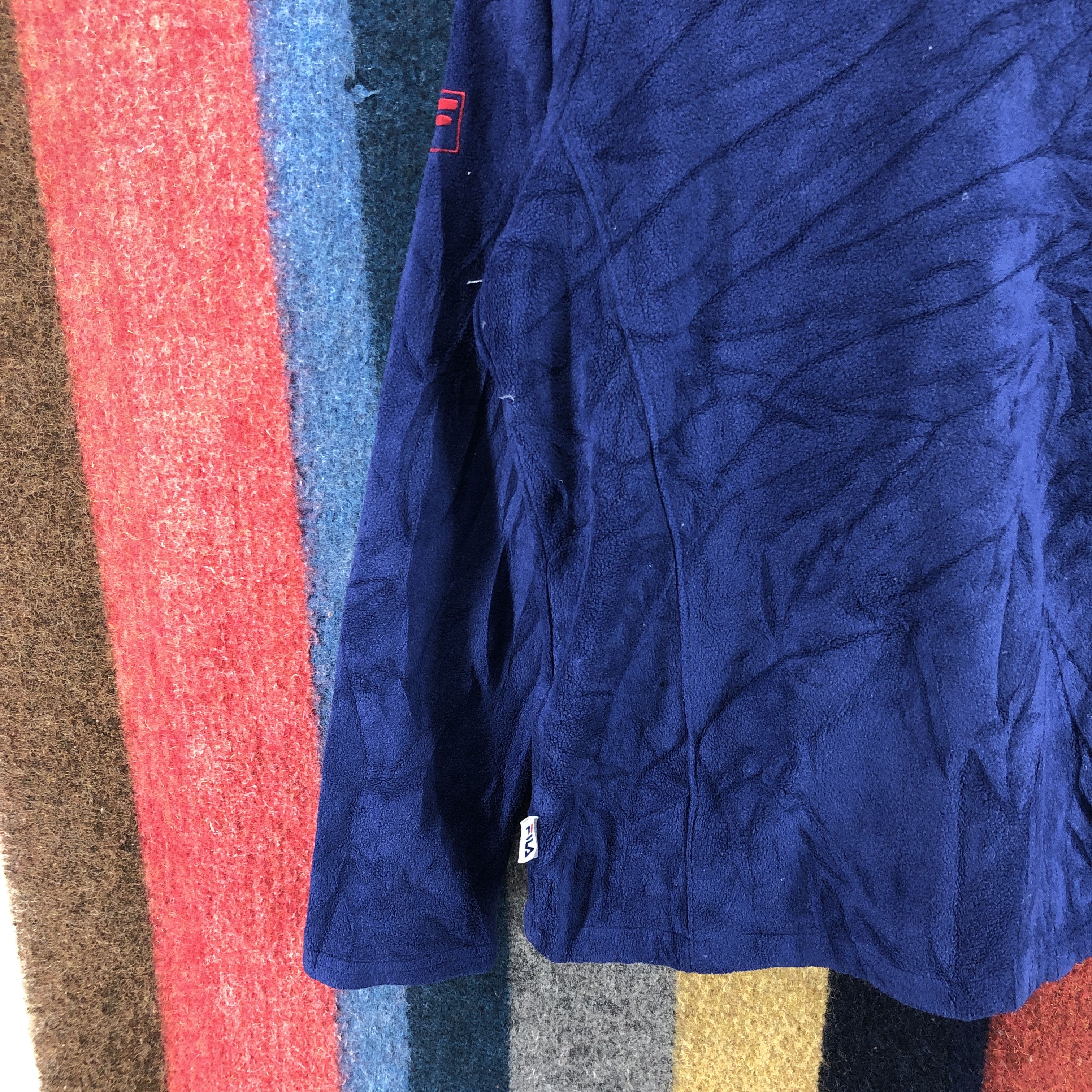 Fila FILA Zipper Fleece #0153/H Size M / US 6-8 / IT 42-44 - 8 Thumbnail