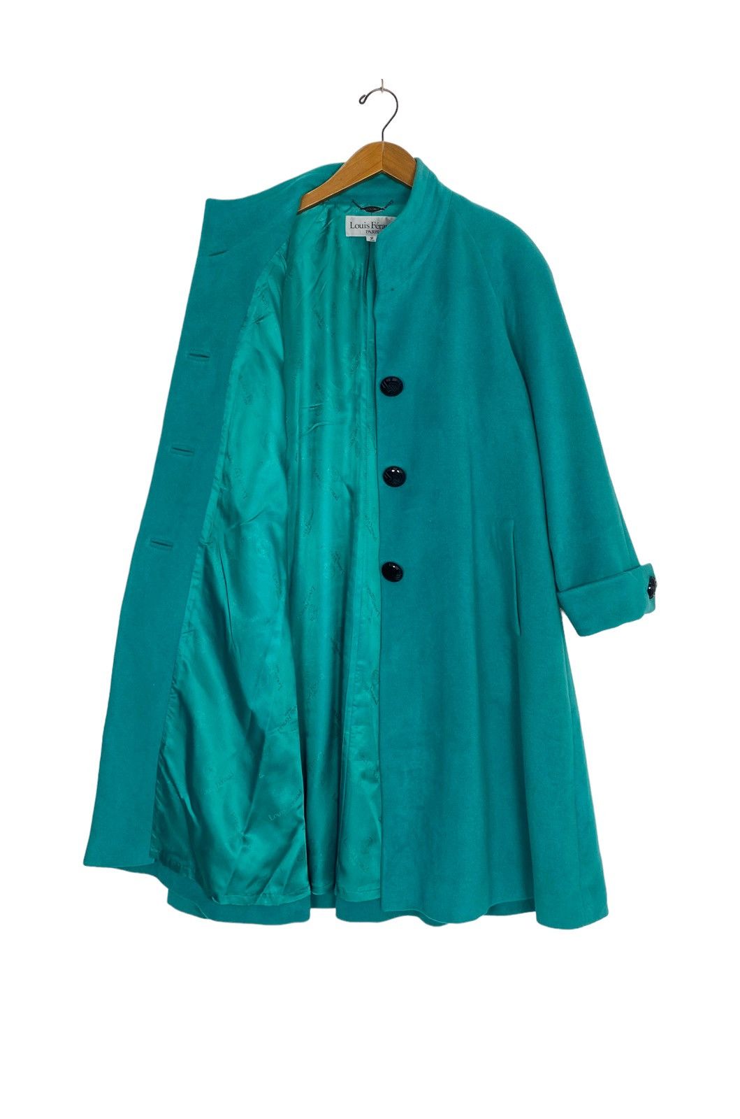 Louis Feraud Rare‼️ Vintage Louis Feraud Paris Wool Coat Made in Japan Size L / US 10 / IT 46 - 2 Thumbnail