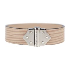 Keep It Double Leather Bracelet Monogram Canvas - Fashion Jewelry M8154D