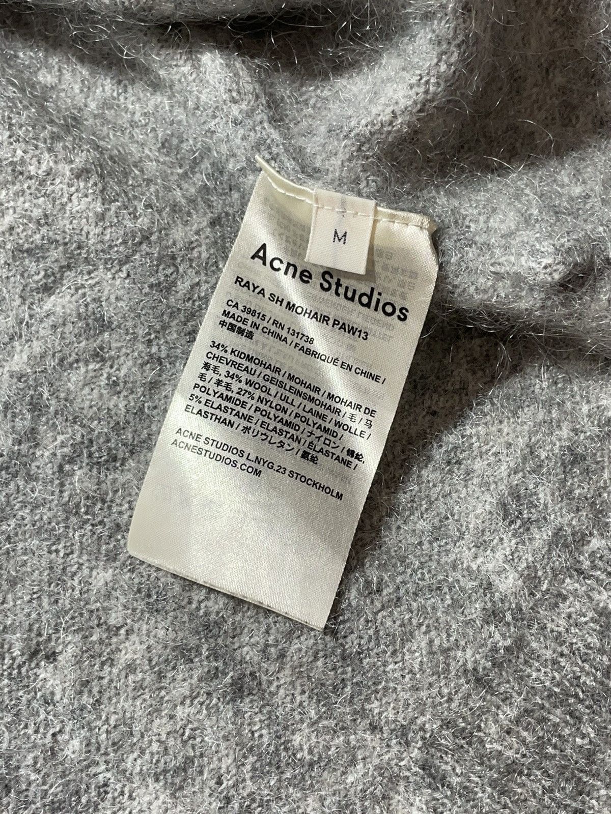 Acne Studios Acne Studios Women’s Rays Sh Mohair Paw13 Cardigan Size M / US 6-8 / IT 42-44 - 10 Thumbnail