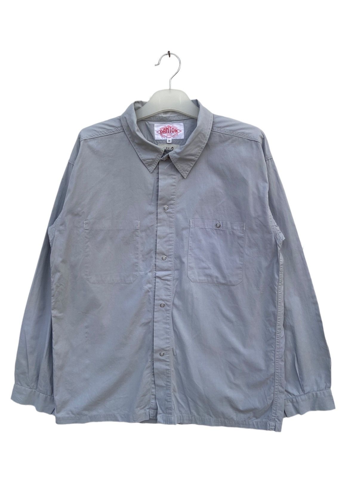 Danton Vintage Danton France Work Shirt Size US M / EU 48-50 / 2 - 1 Thumbnail