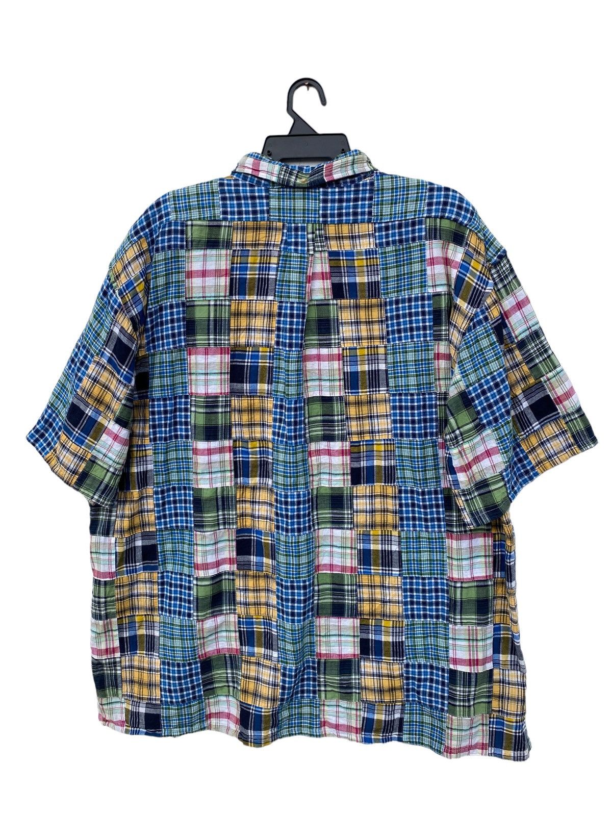 Kansai Yamamoto Vintage Kansai Jeans By Kansai Yamamoto Patchwork Shirt Size US XXL / EU 58 / 5 - 2 Thumbnail