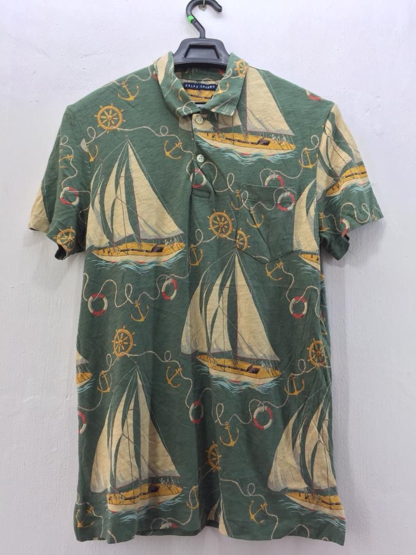 Polo Ralph Lauren Vintage Ralph Lauren Polo Yatch Design Size US L / EU 52-54 / 3 - 1 Thumbnail