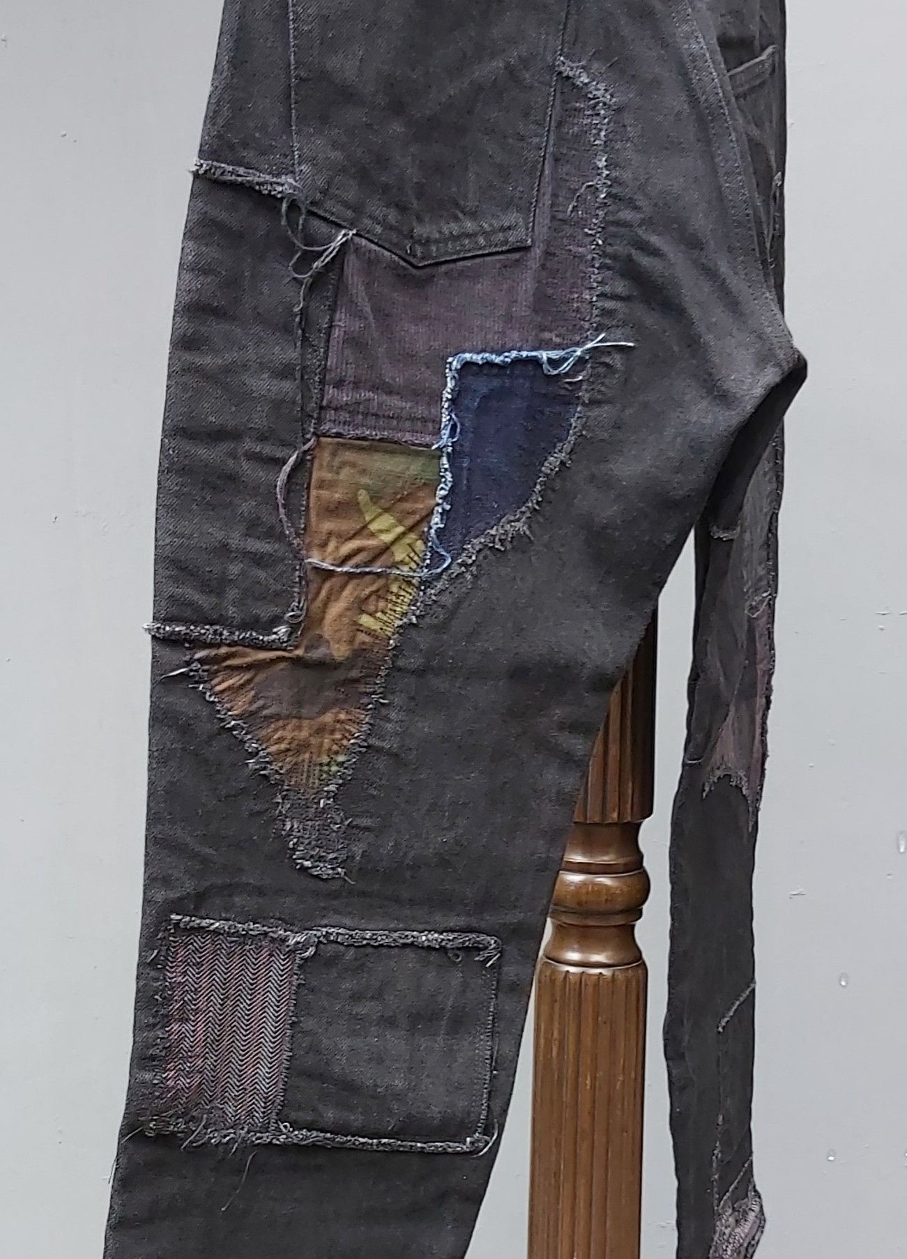 Comme des Garcons Junya Watanabe × Comme des Garcons A/W2014 Distressed Denim Size US 32 / EU 48 - 6 Thumbnail