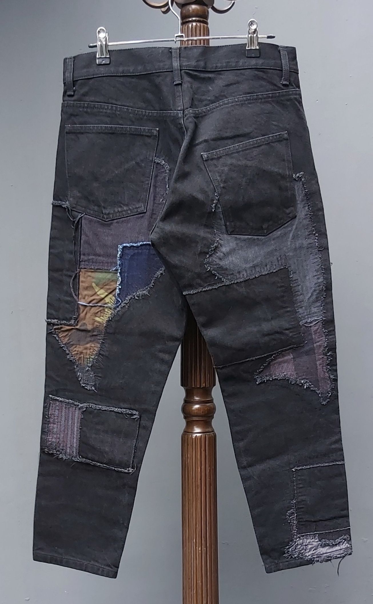 Comme des Garcons Junya Watanabe × Comme des Garcons A/W2014 Distressed Denim Size US 32 / EU 48 - 3 Thumbnail