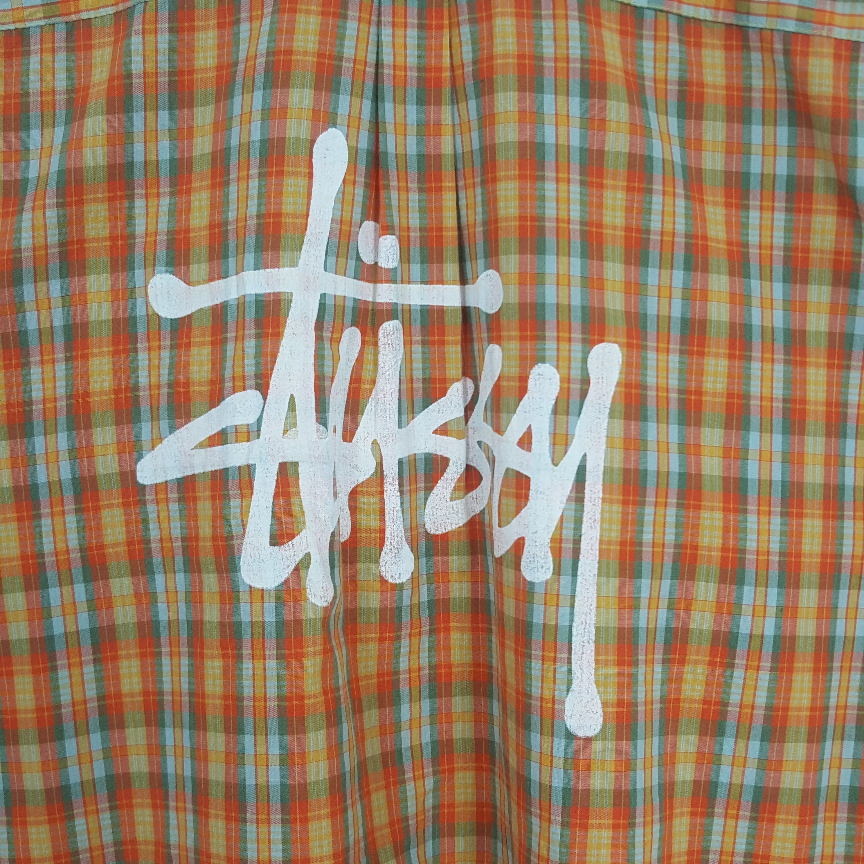 Stussy Vintage Stussy Streetwear Style Custom Logo Shirt Button Up Size US L / EU 52-54 / 3 - 2 Thumbnail
