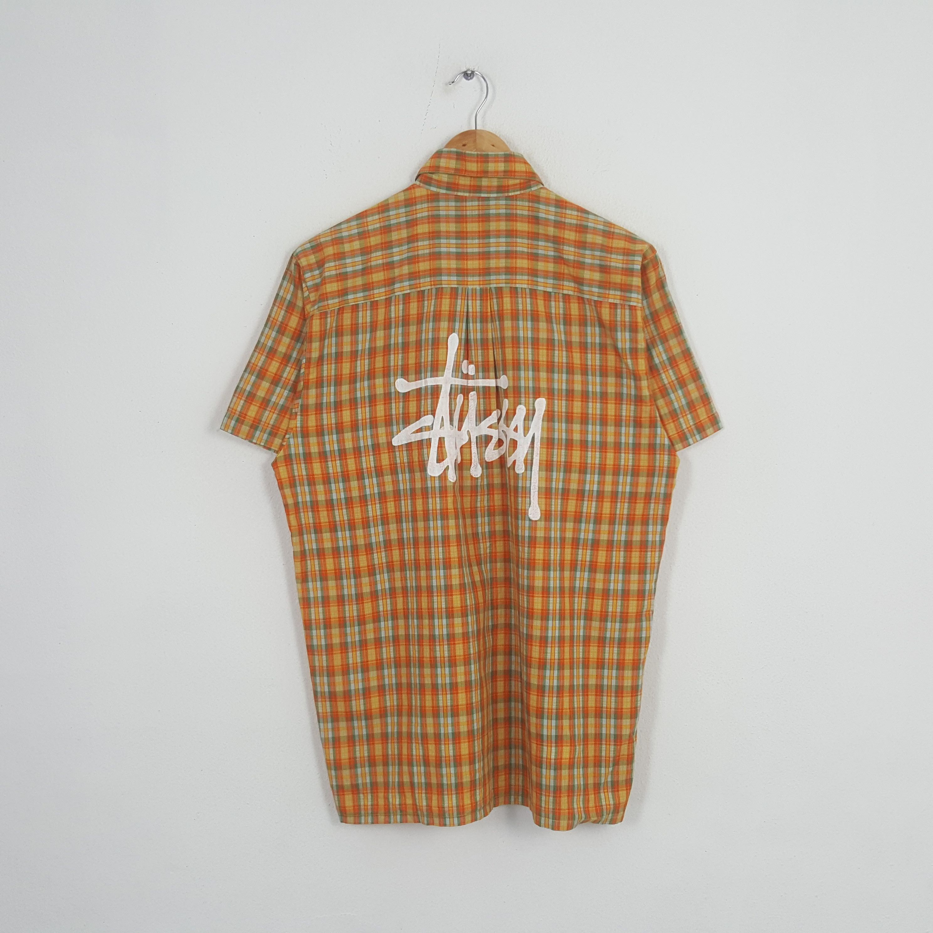 Stussy Vintage Stussy Streetwear Style Custom Logo Shirt Button Up Size US L / EU 52-54 / 3 - 1 Thumbnail