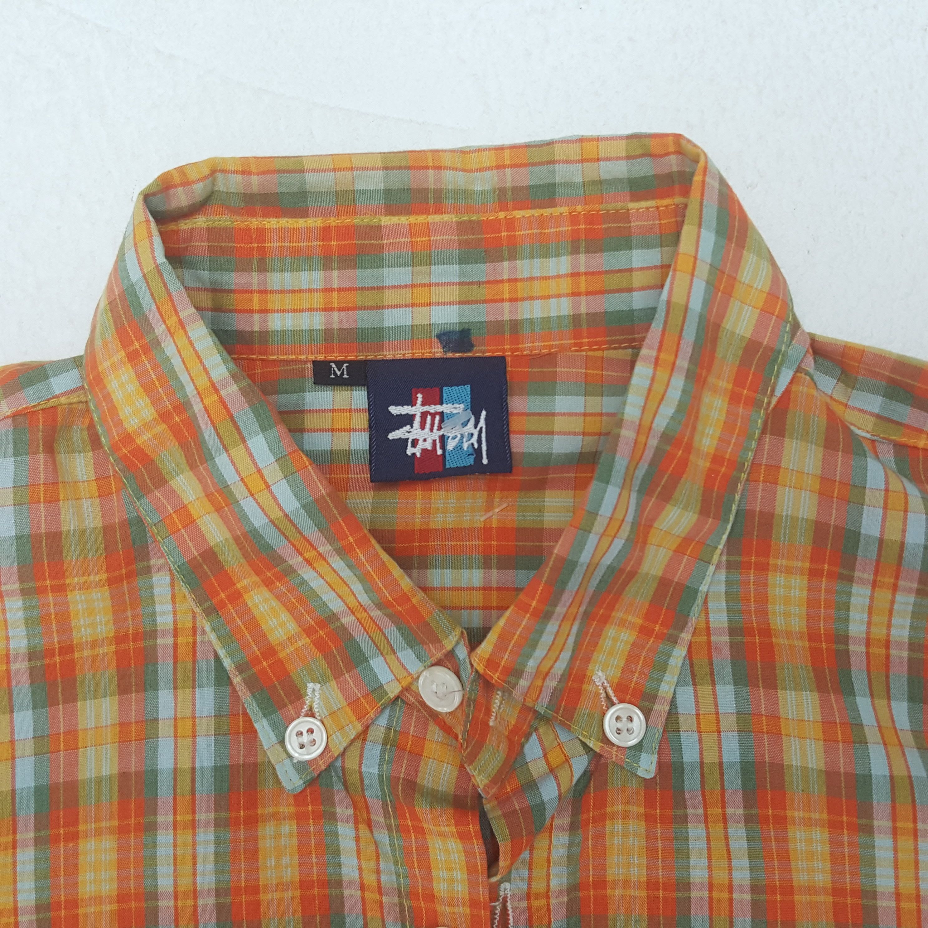 Stussy Vintage Stussy Streetwear Style Custom Logo Shirt Button Up Size US L / EU 52-54 / 3 - 5 Thumbnail