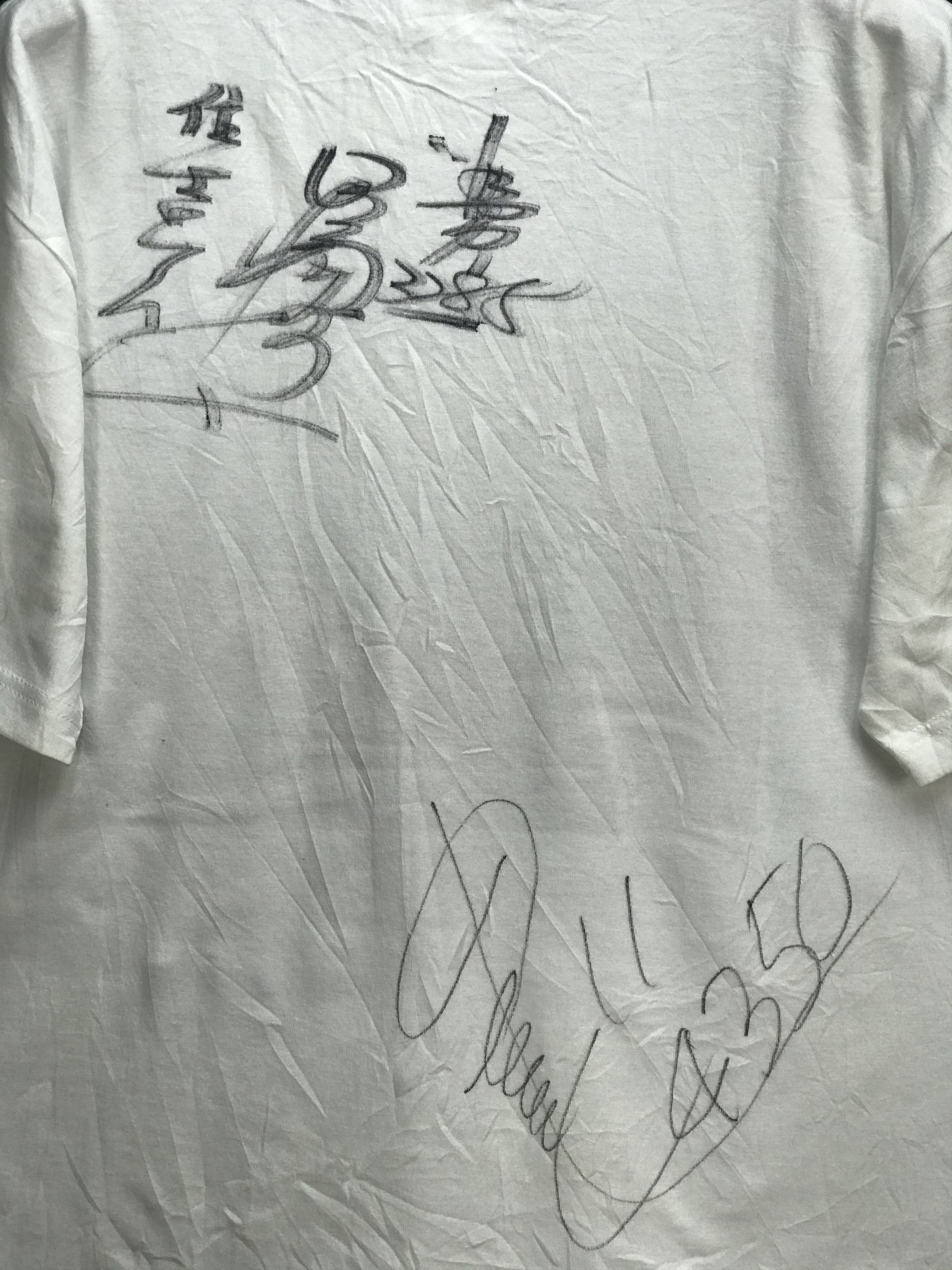 Anime × Cartoon Network × Japanese Brand VINTAGE MONKEY TURN ANIME WITH SIGNATURE SHIRT Size US L / EU 52-54 / 3 - 4 Thumbnail