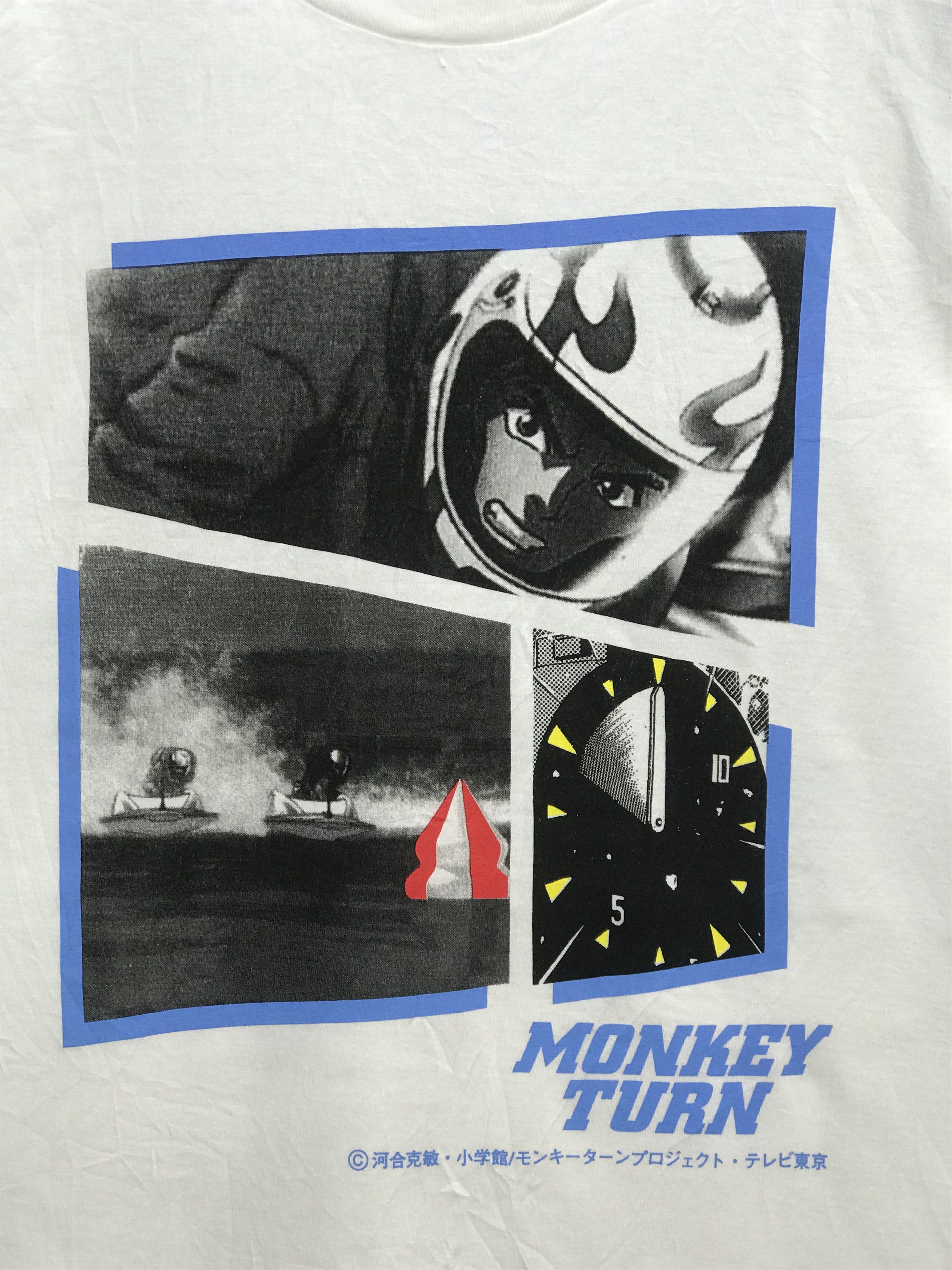 Anime × Cartoon Network × Japanese Brand VINTAGE MONKEY TURN ANIME WITH SIGNATURE SHIRT Size US L / EU 52-54 / 3 - 2 Thumbnail