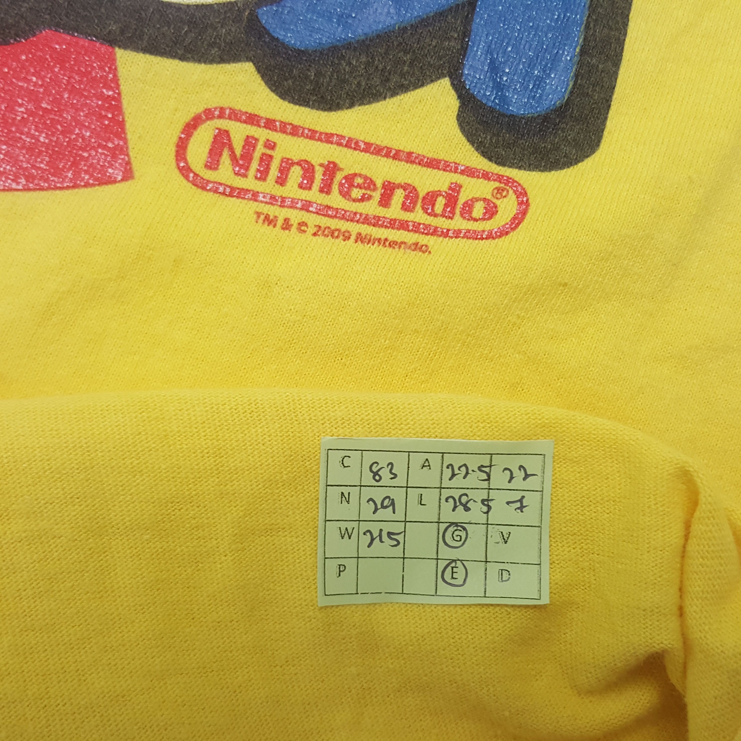 Nintendo × Playstation × Vintage Vintage Nintendo Super Mario Retro Game Playstation Tshirt Size US L / EU 52-54 / 3 - 5 Thumbnail