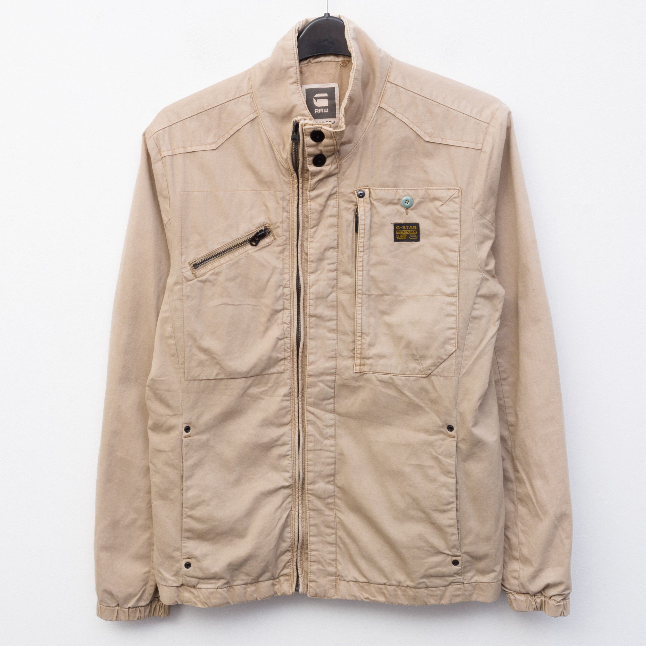 G STAR RAW Jacket Coat Windbreaker Dean Overshirt Cotton