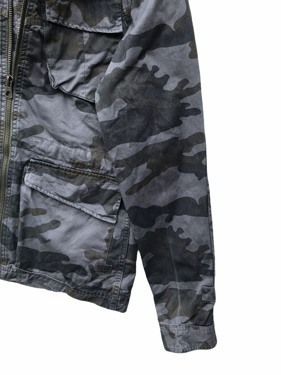 G-Star Gstar Raw Camo Multipocket Streetwear Cargo Jacket Size US S / EU 44-46 / 1 - 4 Thumbnail