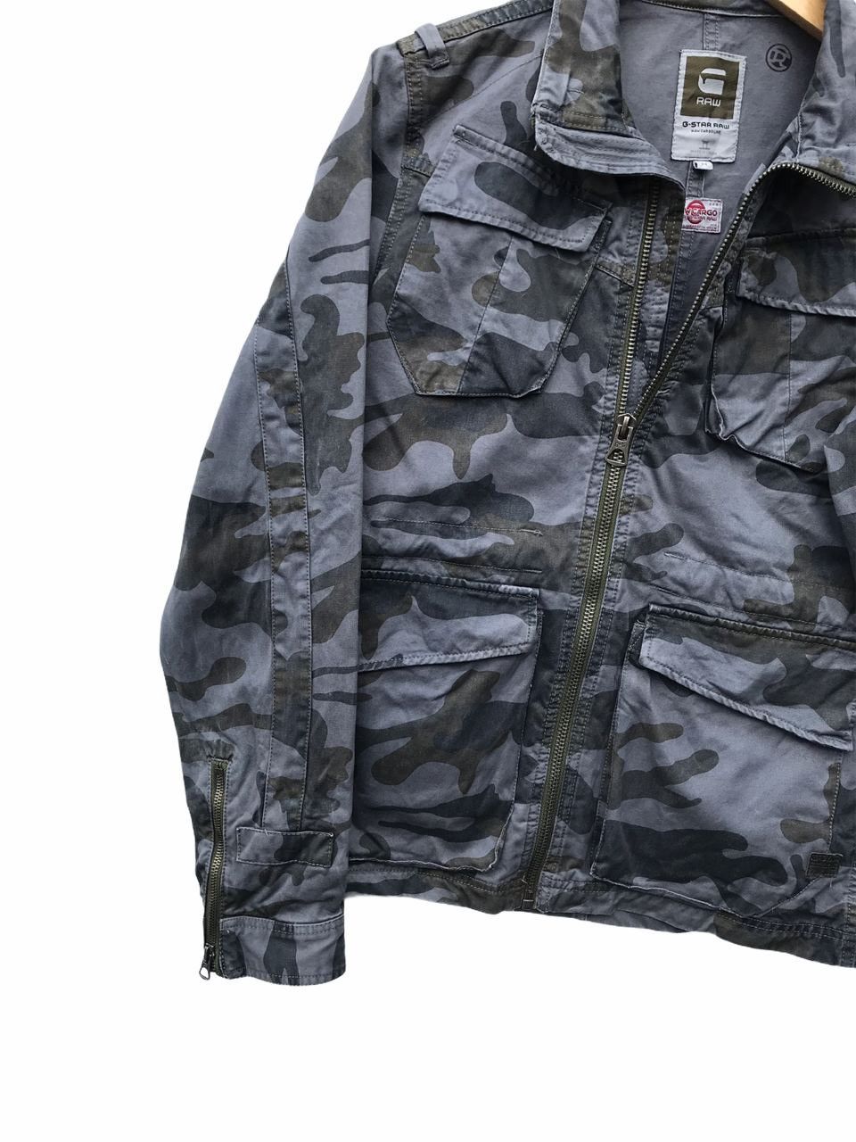 G-Star Gstar Raw Camo Multipocket Streetwear Cargo Jacket Size US S / EU 44-46 / 1 - 5 Thumbnail