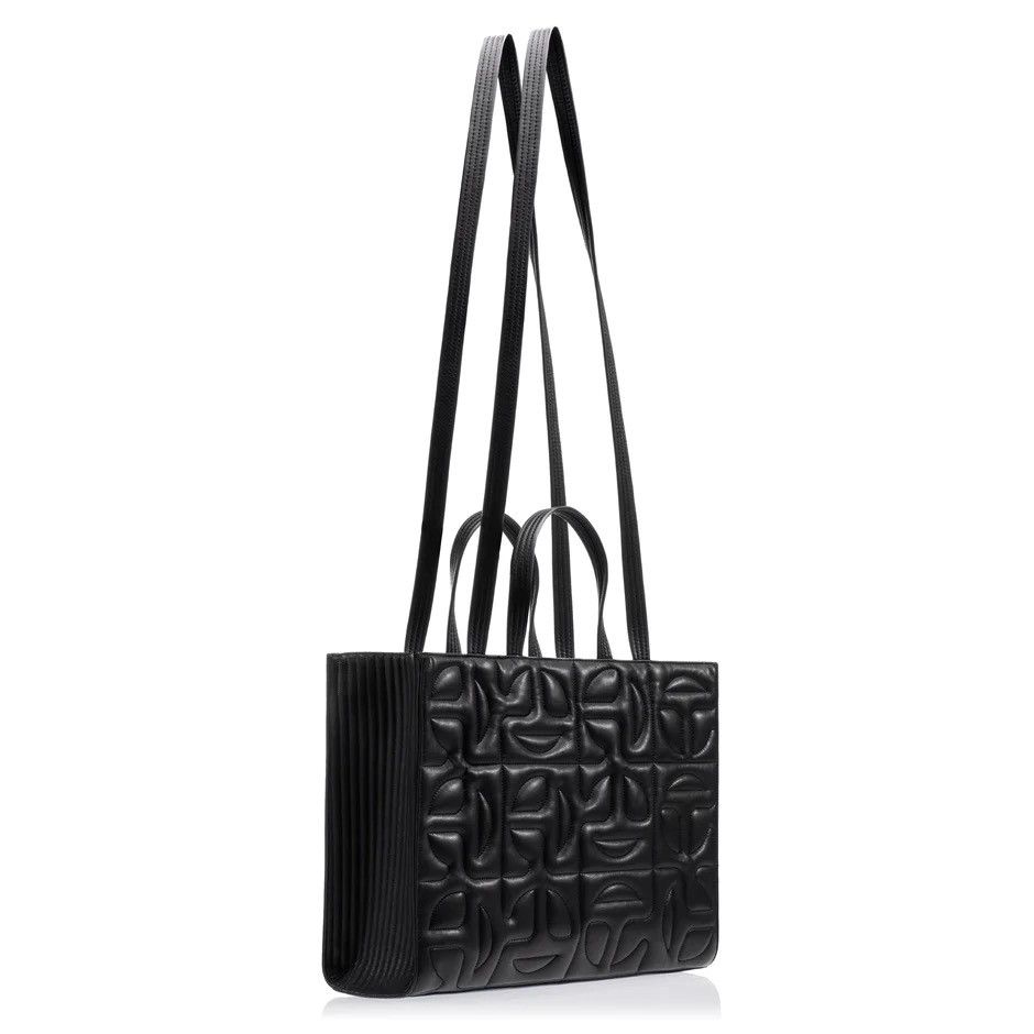 Moose Knuckles × Telfar MEDIUM QUILTED SHOPPER (BLACK) Size ONE SIZE - 4 Thumbnail