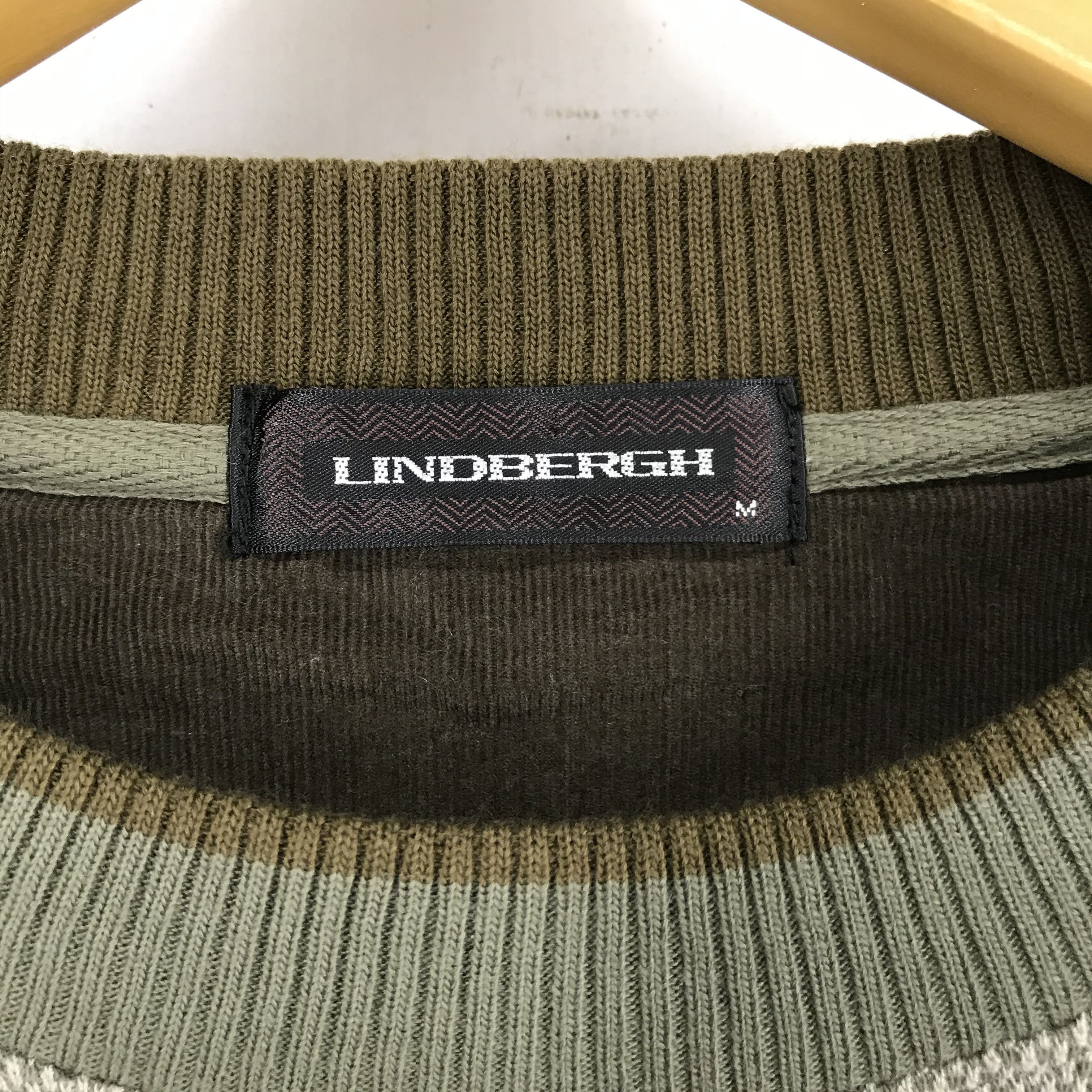 Japanese Brand LINDBERGH JAPAN Crew Neck Sweatshirt #2272-79 Size US M / EU 48-50 / 2 - 6 Thumbnail