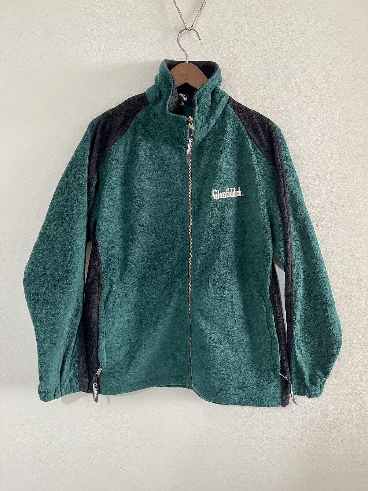 Japanese Brand × Vintage VINTAGE90s GLENFIDDICH®️FLEECE SCOTCH WHISKY FULL ZIPP Size US L / EU 52-54 / 3 - 1 Thumbnail